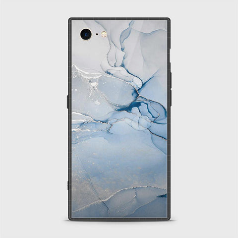 iPhone 8 / 7 Cover - Mystic Marble Series - HQ Ultra Shine Premium Infinity Glass Soft Silicon Borders Case