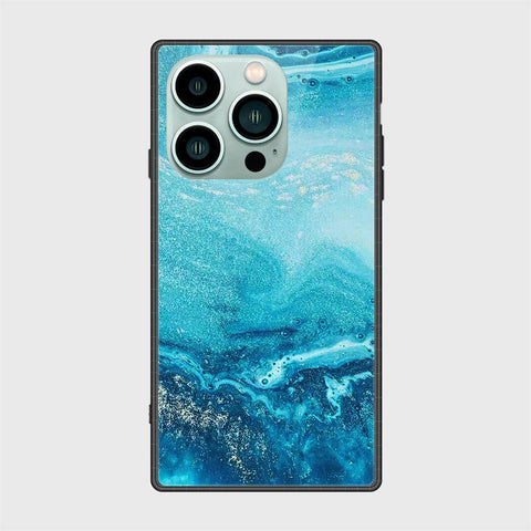 iPhone 14 Pro Cover- Mystic Marble Series - HQ Ultra Shine Premium Infinity Glass Soft Silicon Borders Case