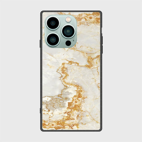 iPhone 14 Pro Cover- Mystic Marble Series - HQ Ultra Shine Premium Infinity Glass Soft Silicon Borders Case