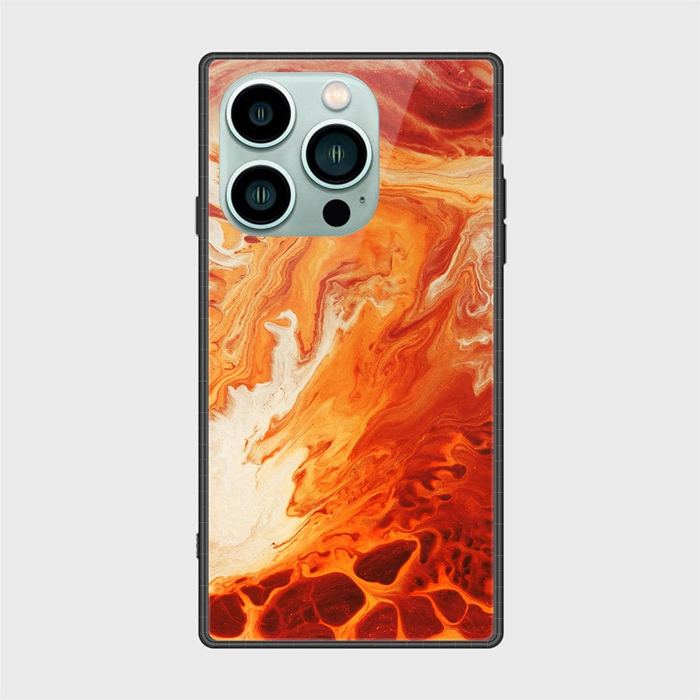 iPhone 14 Pro Max Cover- Mystic Marble Series - HQ Ultra Shine Premium Infinity Glass Soft Silicon Borders Case