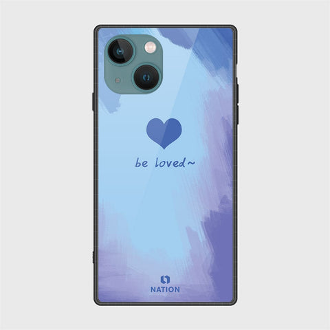 iPhone 14 Plus Cover- Onation Heart Series - HQ Ultra Shine Premium Infinity Glass Soft Silicon Borders Case