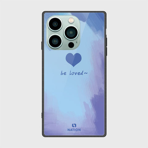 iPhone 14 Pro Cover- Onation Heart Series - HQ Ultra Shine Premium Infinity Glass Soft Silicon Borders Case