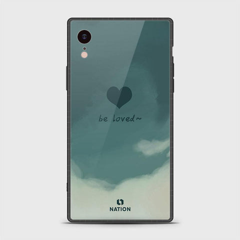 iPhone XR Cover - Onation Heart Series - HQ Ultra Shine Premium Infinity Glass Soft Silicon Borders Case