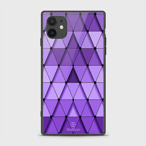 iPhone 11 Pro Cover - Onation Pyramid Series - HQ Ultra Shine Premium Infinity Glass Soft Silicon Borders Case