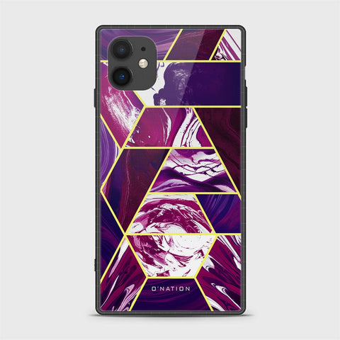 iPhone 11 Pro Cover - O'Nation Shades of Marble Series - HQ Ultra Shine Premium Infinity Glass Soft Silicon Borders Case