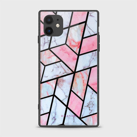 iPhone 11 Pro Cover - O'Nation Shades of Marble Series - HQ Ultra Shine Premium Infinity Glass Soft Silicon Borders Case