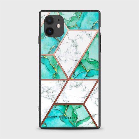 iPhone 11 Pro Cover - O'Nation Shades of Marble Series - HQ Ultra Shine Premium Infinity Glass Soft Silicon Borders Case