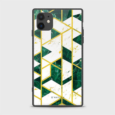 iPhone 11 Pro Cover - O'Nation Shades of Marble Series - HQ Ultra Shine Premium Infinity Glass Soft Silicon Borders Case