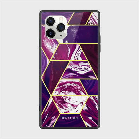 iPhone 12 Pro Max Cover - O'Nation Shades of Marble Series - HQ Ultra Shine Premium Infinity Glass Soft Silicon Borders Case