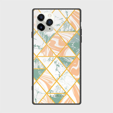 iPhone 12 Pro Max Cover - O'Nation Shades of Marble Series - HQ Ultra Shine Premium Infinity Glass Soft Silicon Borders Case