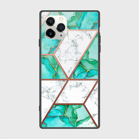 iPhone 12 Pro Max Cover - O'Nation Shades of Marble Series - HQ Ultra Shine Premium Infinity Glass Soft Silicon Borders Case