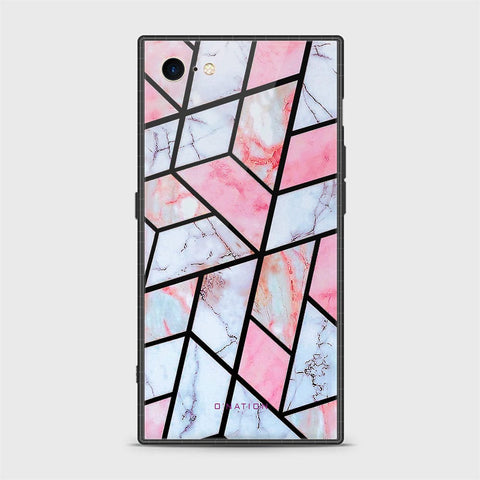 iPhone 7 Cover - O'Nation Shades of Marble Series - HQ Ultra Shine Premium Infinity Glass Soft Silicon Borders Case