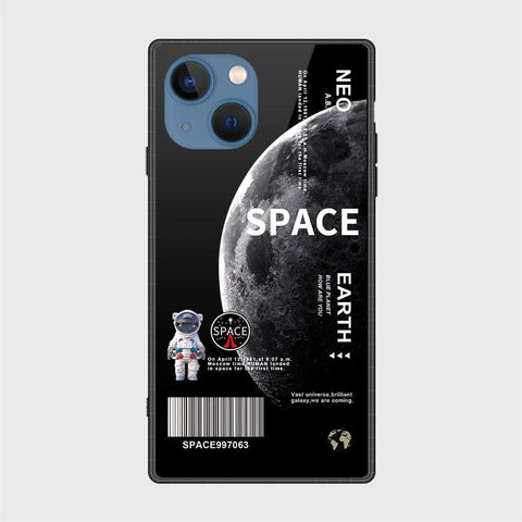 iPhone 13 Cover - Limitless Series - HQ Ultra Shine Premium Infinity Glass Soft Silicon Borders Case