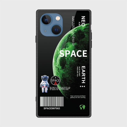 iPhone 13 Cover - Limitless Series - HQ Ultra Shine Premium Infinity Glass Soft Silicon Borders Case