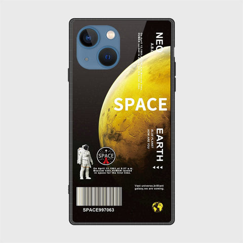 iPhone 13 Cover - Limitless Series - HQ Ultra Shine Premium Infinity Glass Soft Silicon Borders Case