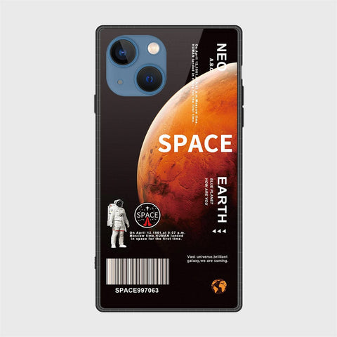 iPhone 13 Cover - Limitless Series - HQ Ultra Shine Premium Infinity Glass Soft Silicon Borders Case