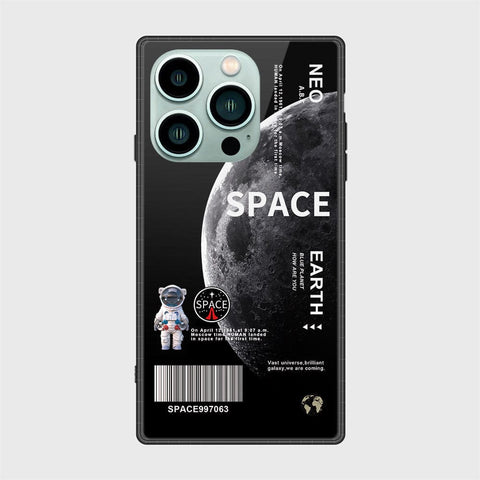 iPhone 14 Pro Cover - Limitless Series - HQ Ultra Shine Premium Infinity Glass Soft Silicon Borders Case