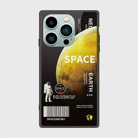 iPhone 14 Pro Cover - Limitless Series - HQ Ultra Shine Premium Infinity Glass Soft Silicon Borders Case