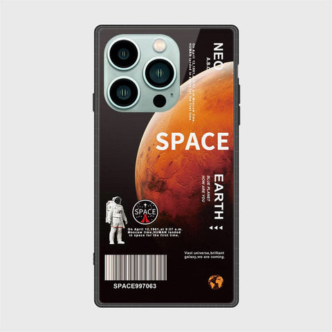 iPhone 14 Pro Cover - Limitless Series - HQ Ultra Shine Premium Infinity Glass Soft Silicon Borders Case