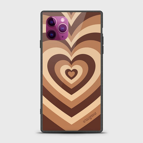 iPhone 11 Pro Cover - O'Nation Heartbeat Series - HQ Ultra Shine Premium Infinity Glass Soft Silicon Borders Case
