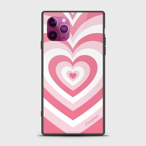 iPhone 11 Pro Cover - O'Nation Heartbeat Series - HQ Ultra Shine Premium Infinity Glass Soft Silicon Borders Case