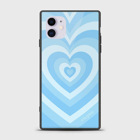 iPhone 11 Cover - O'Nation Heartbeat Series - HQ Ultra Shine Premium Infinity Glass Soft Silicon Borders Case