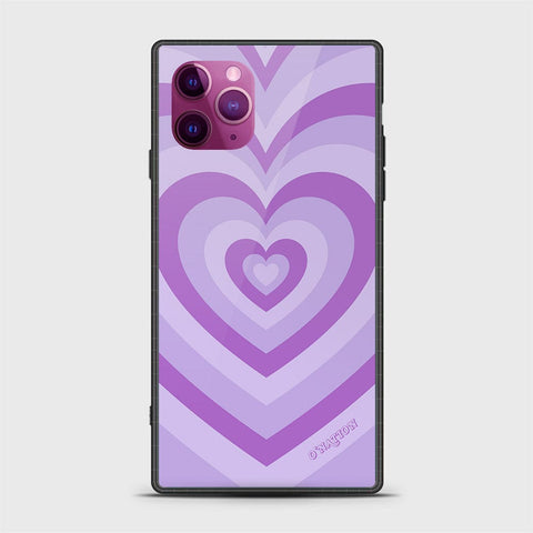iPhone 11 Pro Cover - O'Nation Heartbeat Series - HQ Ultra Shine Premium Infinity Glass Soft Silicon Borders Case