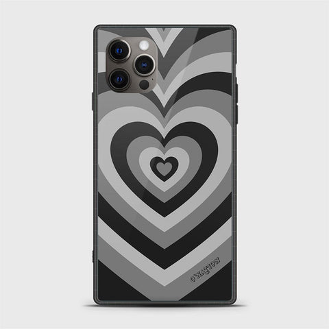iPhone 12 Pro Cover - O'Nation Heartbeat Series - HQ Ultra Shine Premium Infinity Glass Soft Silicon Borders Case