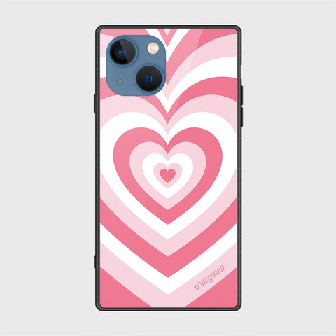 iPhone 13 Cover - O'Nation Heartbeat Series - HQ Ultra Shine Premium Infinity Glass Soft Silicon Borders Case
