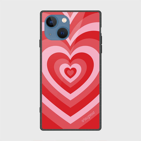 iPhone 13 Cover - O'Nation Heartbeat Series - HQ Ultra Shine Premium Infinity Glass Soft Silicon Borders Case