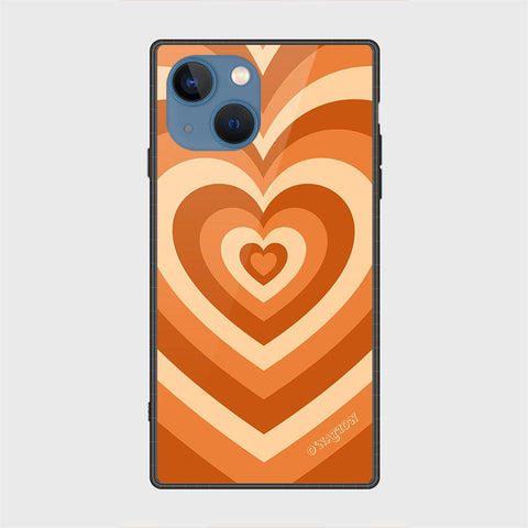 iPhone 13 Cover - O'Nation Heartbeat Series - HQ Ultra Shine Premium Infinity Glass Soft Silicon Borders Case