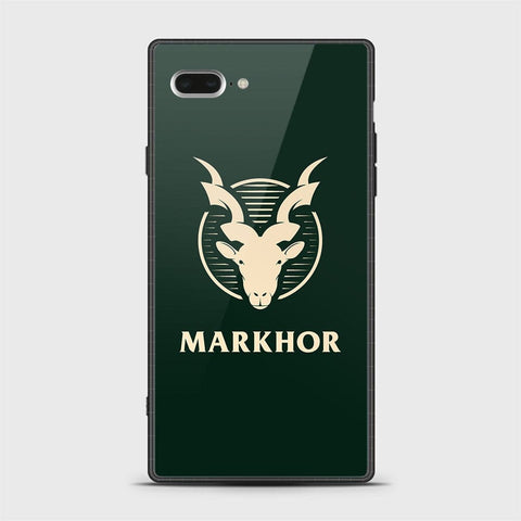 iPhone 8 Plus / 7 Plus Cover - Markhor Series - HQ Ultra Shine Premium Infinity Glass Soft Silicon Borders Case