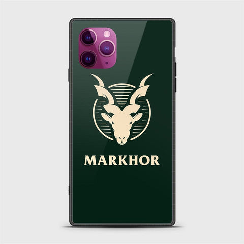 iPhone 11 Pro Cover - Markhor Series - HQ Ultra Shine Premium Infinity Glass Soft Silicon Borders Case