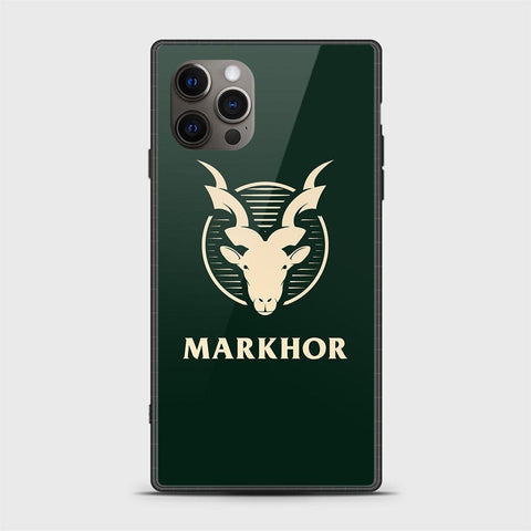 iPhone 12 Pro Cover - Markhor Series - HQ Ultra Shine Premium Infinity Glass Soft Silicon Borders Case