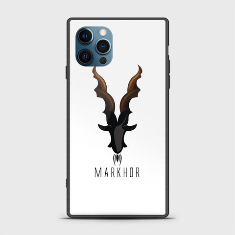 iPhone 12 Pro Max Cover - Markhor Series - HQ Ultra Shine Premium Infinity Glass Soft Silicon Borders Case