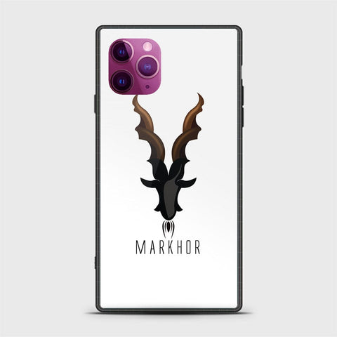 iPhone 11 Pro Cover - Markhor Series - HQ Ultra Shine Premium Infinity Glass Soft Silicon Borders Case