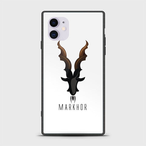 iPhone 11 Cover - Markhor Series - HQ Ultra Shine Premium Infinity Glass Soft Silicon Borders Case