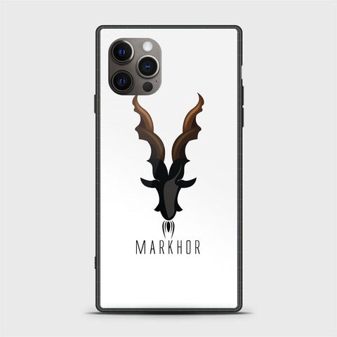 iPhone 12 Pro Cover - Markhor Series - HQ Ultra Shine Premium Infinity Glass Soft Silicon Borders Case