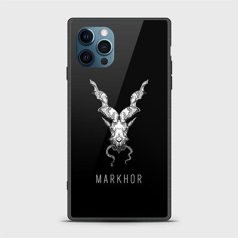 iPhone 12 Pro Max Cover - Markhor Series - HQ Ultra Shine Premium Infinity Glass Soft Silicon Borders Case
