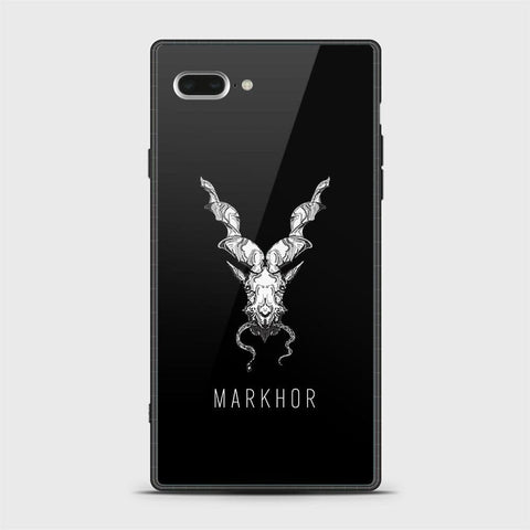 iPhone 8 Plus / 7 Plus Cover - Markhor Series - HQ Ultra Shine Premium Infinity Glass Soft Silicon Borders Case