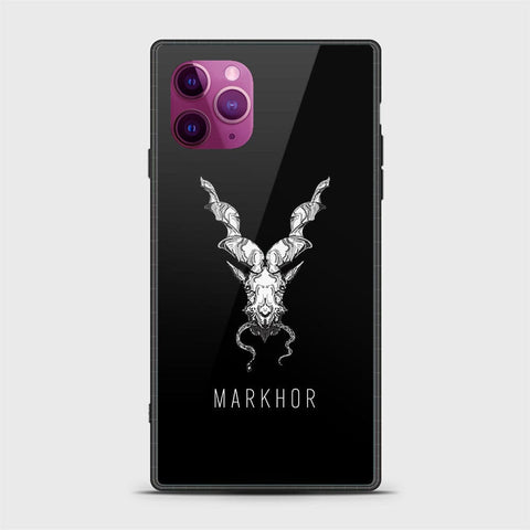 iPhone 11 Pro Cover - Markhor Series - HQ Ultra Shine Premium Infinity Glass Soft Silicon Borders Case