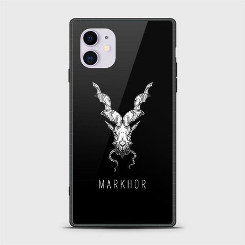 iPhone 11 Cover - Markhor Series - HQ Ultra Shine Premium Infinity Glass Soft Silicon Borders Case