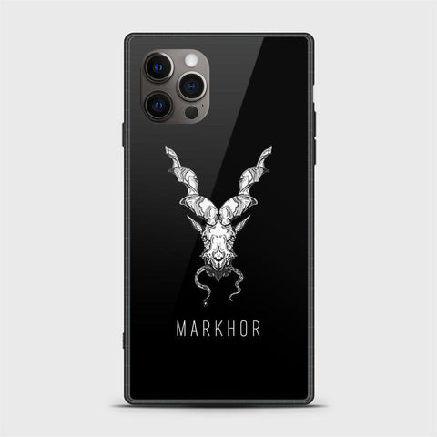 iPhone 12 Pro Cover - Markhor Series - HQ Ultra Shine Premium Infinity Glass Soft Silicon Borders Case