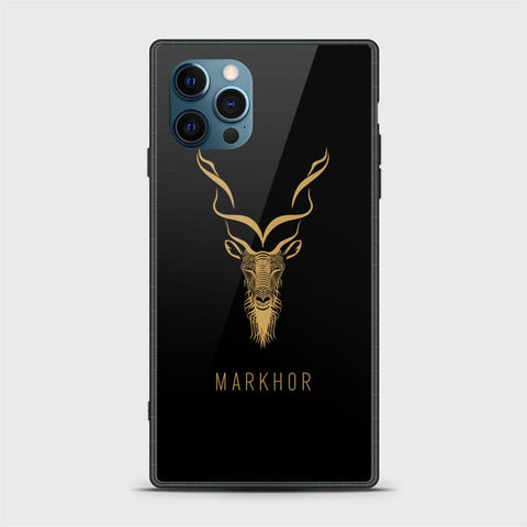 iPhone 12 Pro Max Cover - Markhor Series - HQ Ultra Shine Premium Infinity Glass Soft Silicon Borders Case
