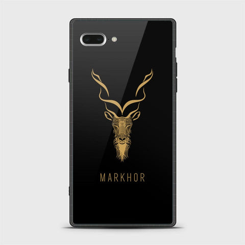 iPhone 8 Plus / 7 Plus Cover - Markhor Series - HQ Ultra Shine Premium Infinity Glass Soft Silicon Borders Case