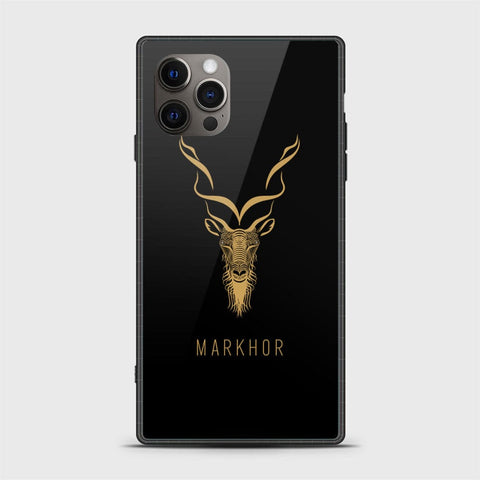 iPhone 12 Pro Cover - Markhor Series - HQ Ultra Shine Premium Infinity Glass Soft Silicon Borders Case