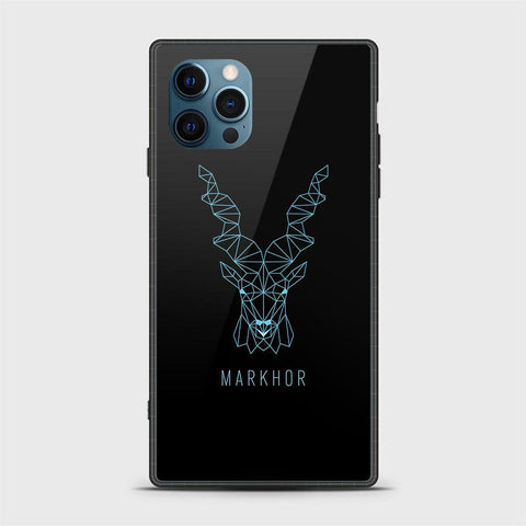 iPhone 12 Pro Max Cover - Markhor Series - HQ Ultra Shine Premium Infinity Glass Soft Silicon Borders Case
