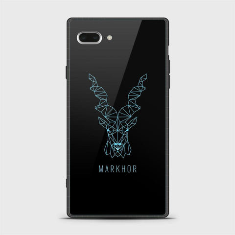 iPhone 8 Plus / 7 Plus Cover - Markhor Series - HQ Ultra Shine Premium Infinity Glass Soft Silicon Borders Case