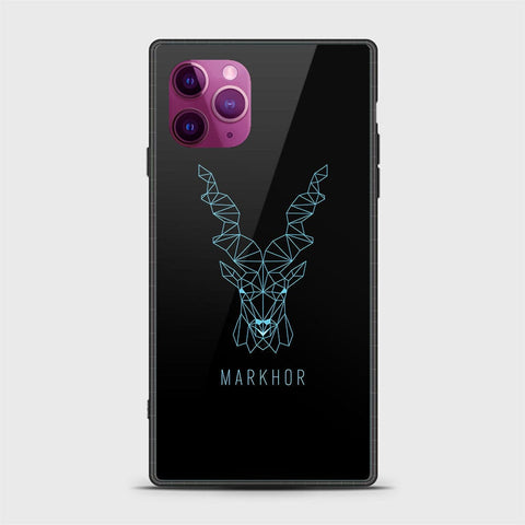 iPhone 11 Pro Cover - Markhor Series - HQ Ultra Shine Premium Infinity Glass Soft Silicon Borders Case