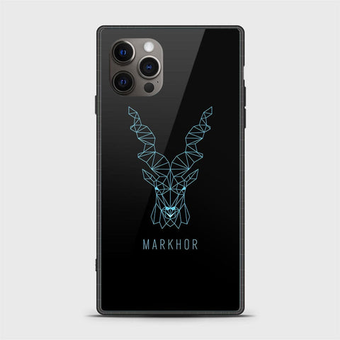 iPhone 12 Pro Cover - Markhor Series - HQ Ultra Shine Premium Infinity Glass Soft Silicon Borders Case